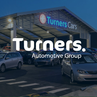 Turners Automotive Group website, hosted and maintained by Bronte
